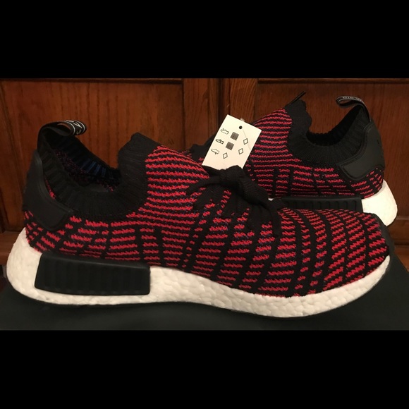 Adidas NMD R1 STLT Boost PK Primeknit NEW Mens 10 - Picture 5 of 7